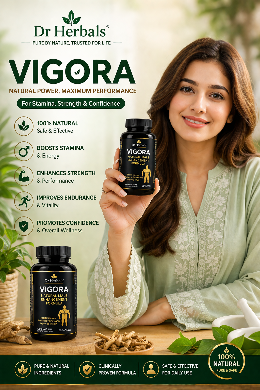 Dr Herbals Men Vig@ra C@psules - Pack of 60