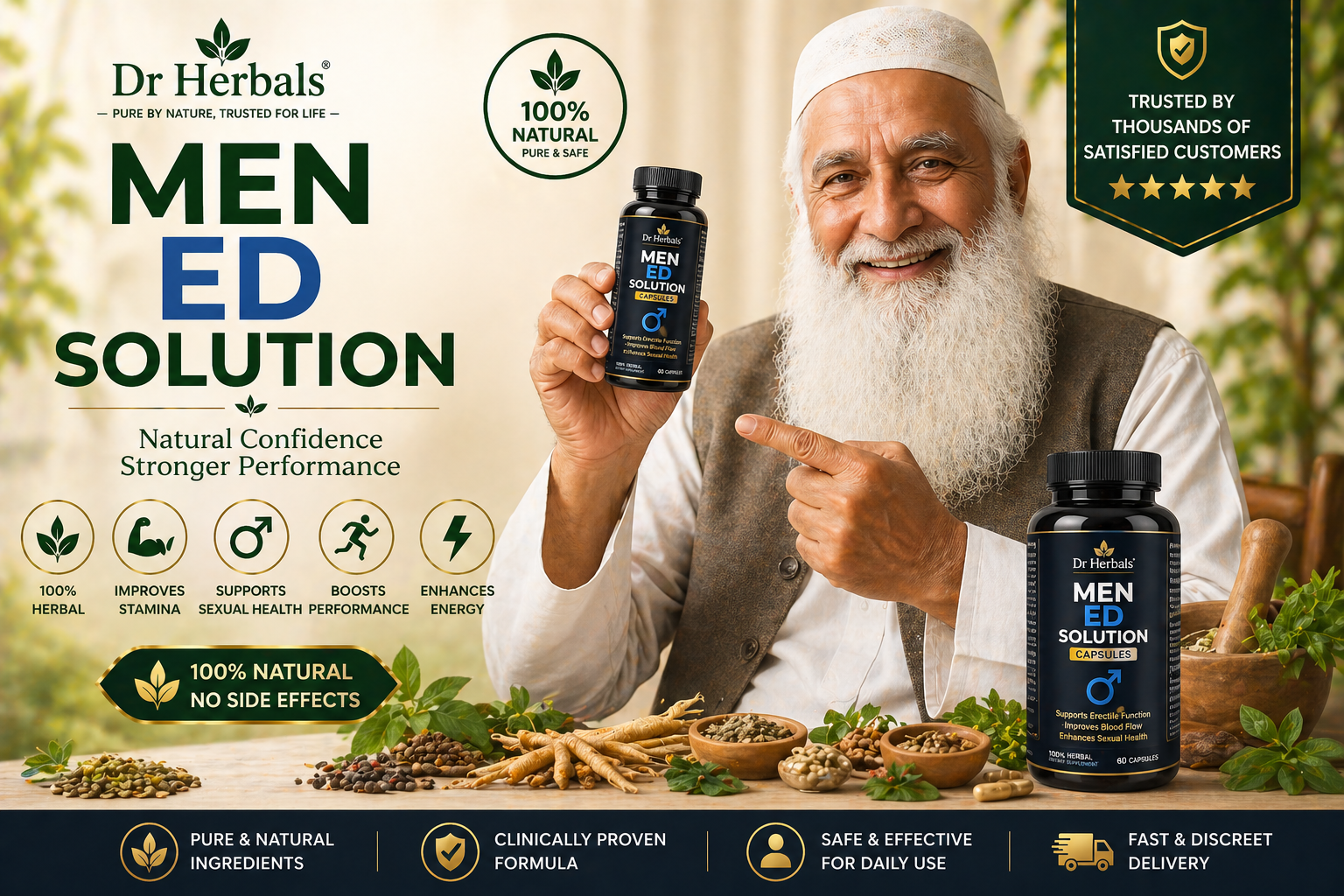 Dr Herbals Men EDD Solution - Pack of 60
