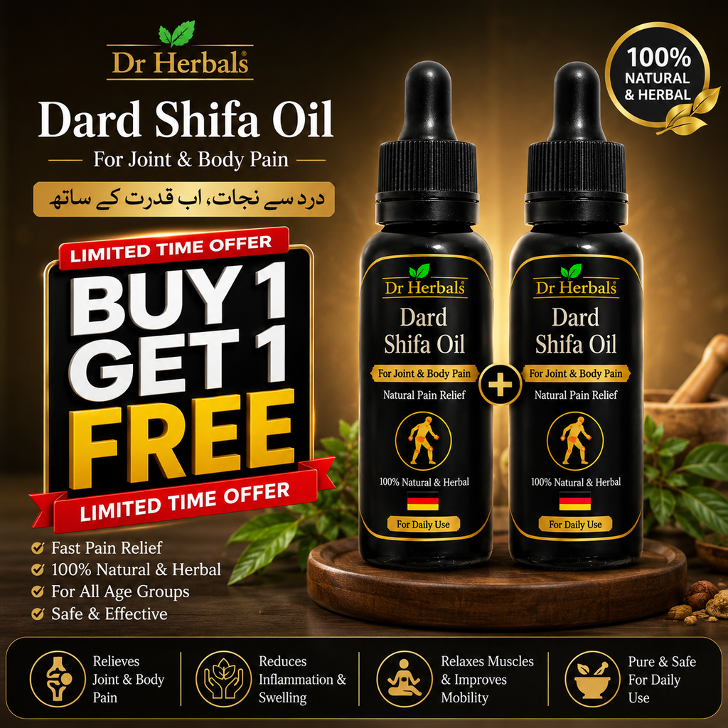 🔥 Buy 1 Get 1 FREE🔥  Dard Shifa Oil Joint, Knee & Muscle Relief Herbal Oil