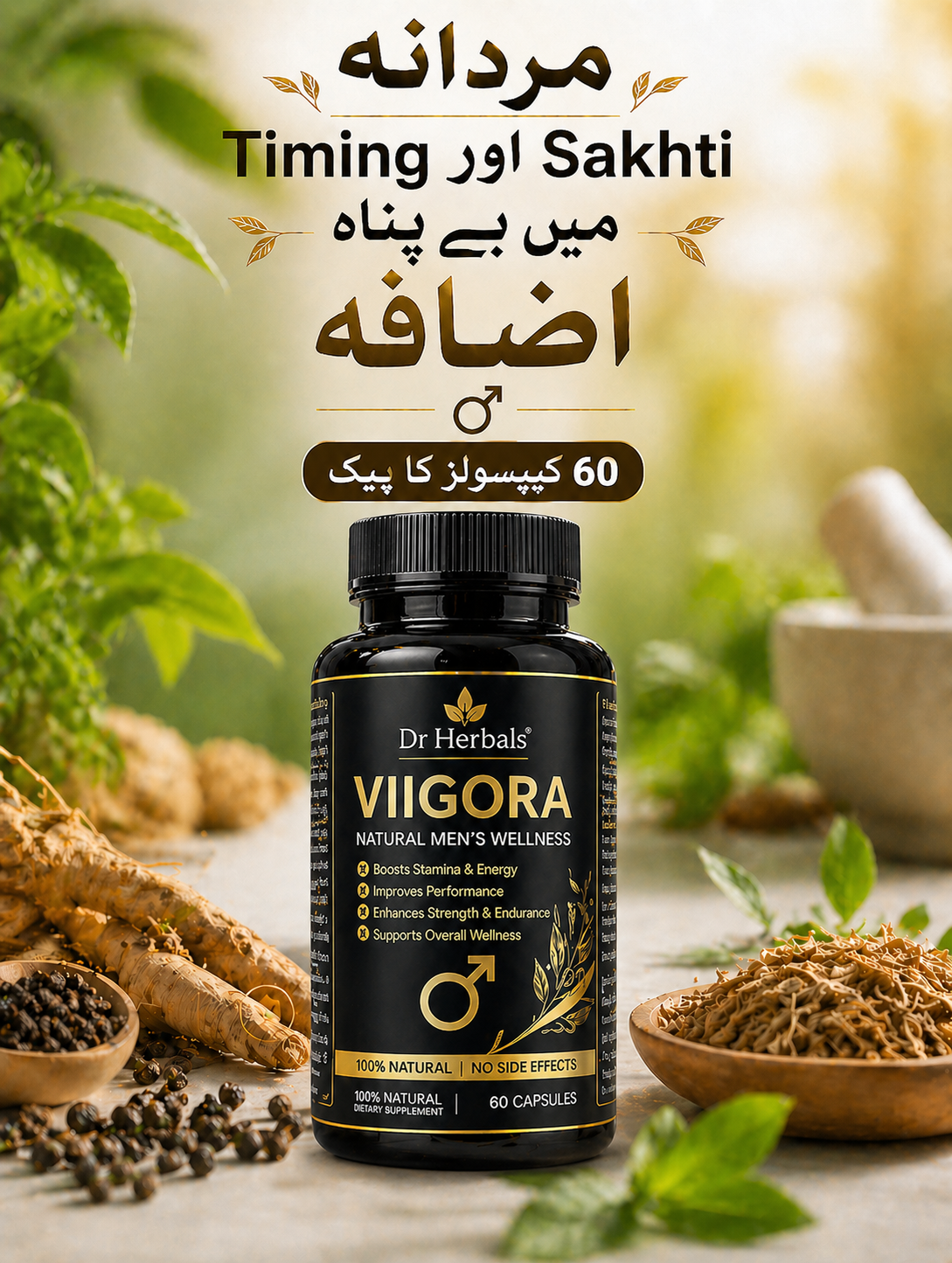 Dr Herbals Men Vig@ra C@psules - Pack of 60