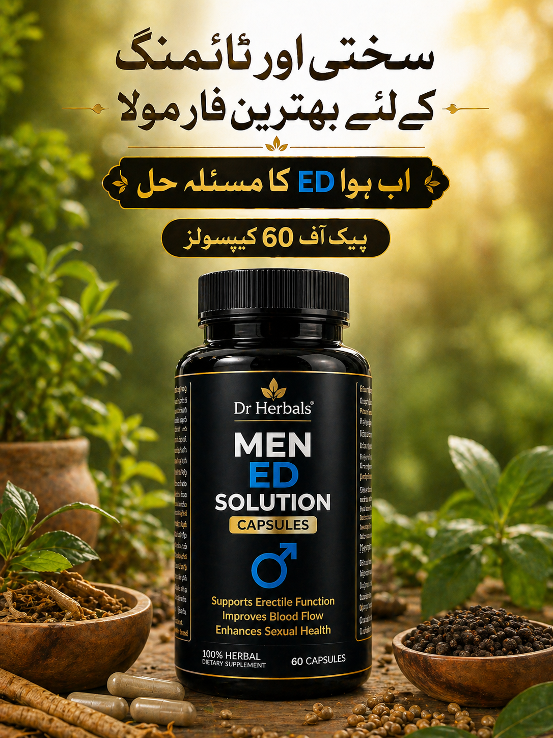 Dr Herbals Men EDD Solution - Pack of 60